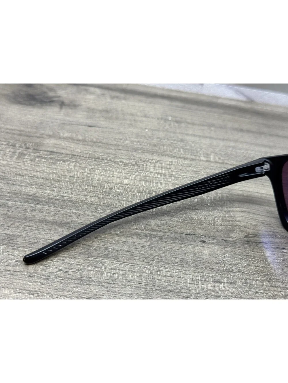 Oakley OJECTOR 9018-0355 Sunglasses Matte Black w/Prizm Violet Iridium **READ**